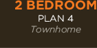 2 Bedroom-Plan 4-Townhome
